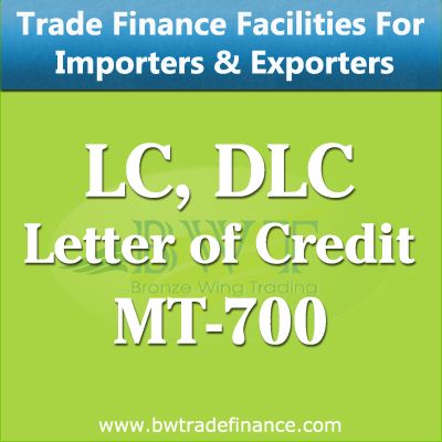 Get Letter of Credit (LC, Mt700) for Importers and Exporters