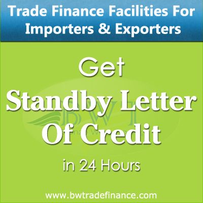 Avail Standby Letter of Credit for Importers and Exporters