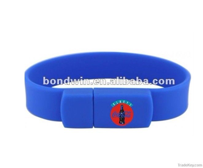 Promotional bracelet usb flash drives