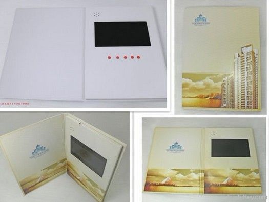 promotional Video booklet touch screen