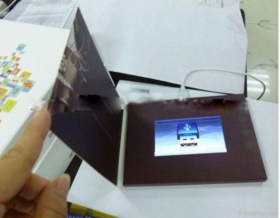 promotional Video booklet touch screen