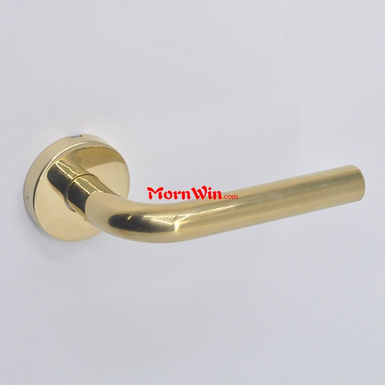 Polished Gold Golden PVD door window handle
