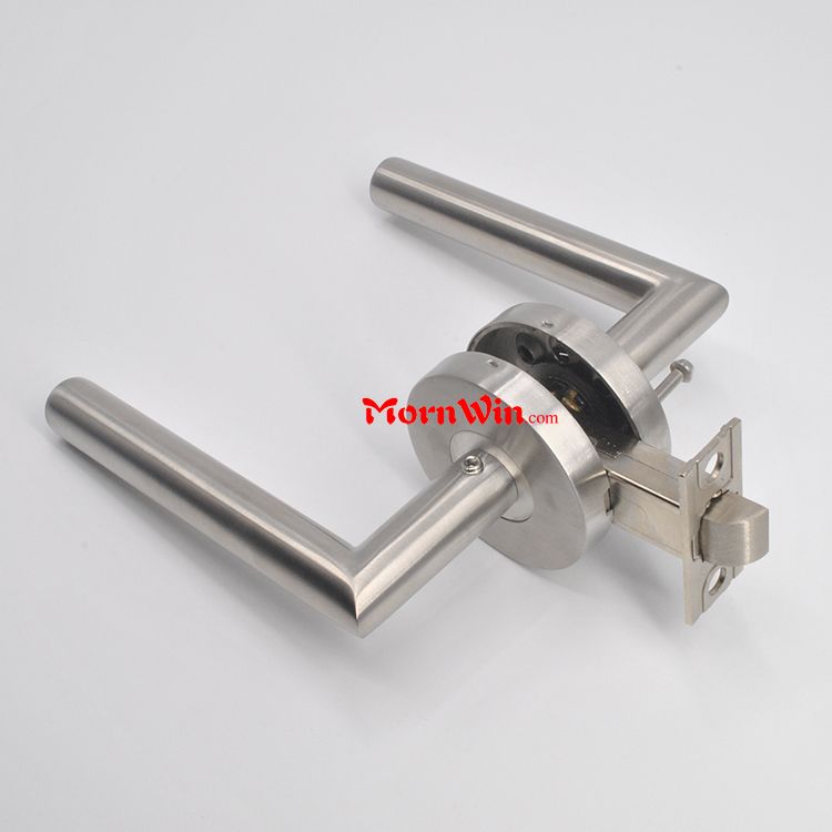 bathroom privacy stainless steel handle door lock