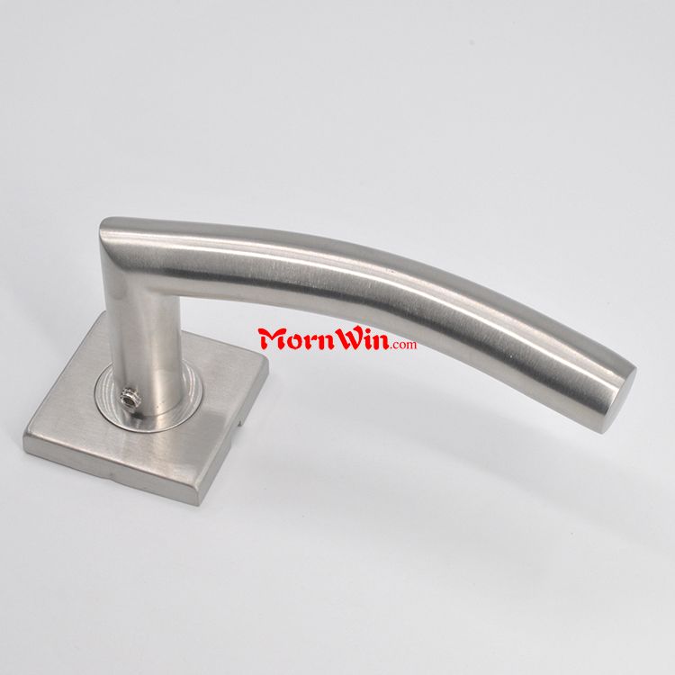 Modern Safety lock stainless steel mortise door hardware handle