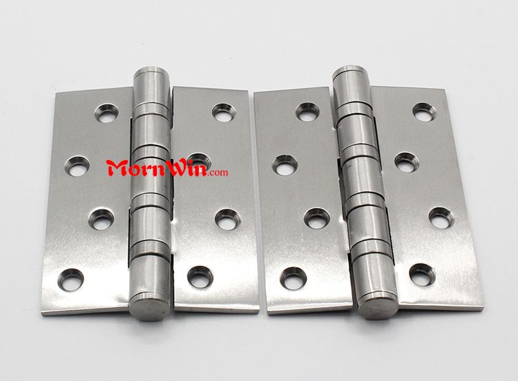 sus304/201/316 customized precision ball bearings door gate shower kitchen furniture stainless steel heavy duty hinge