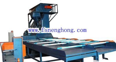 Aluminum Profile Shot &amp; Sand Blasting Machine