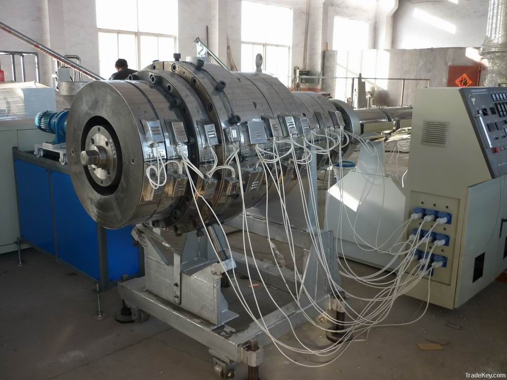 HDPE pipe production line