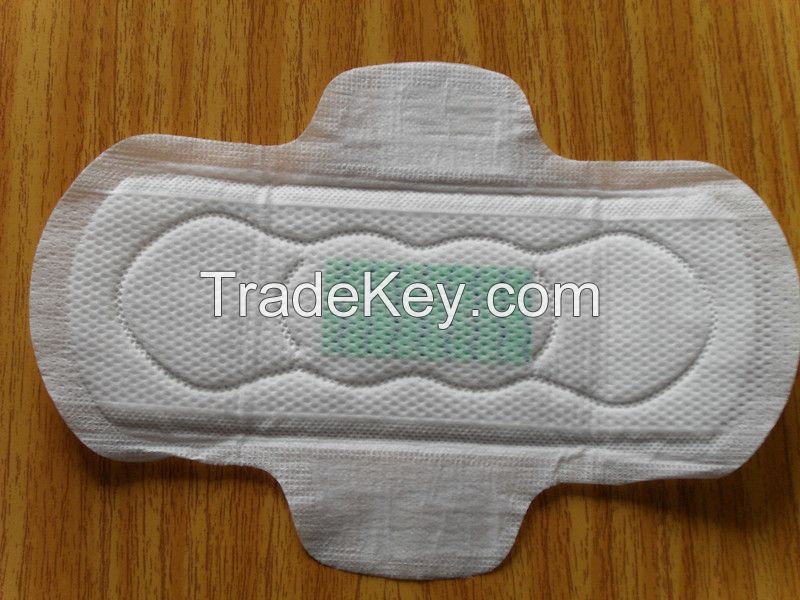 Far Infra Red negative ion Ultra thin sanitary napkin