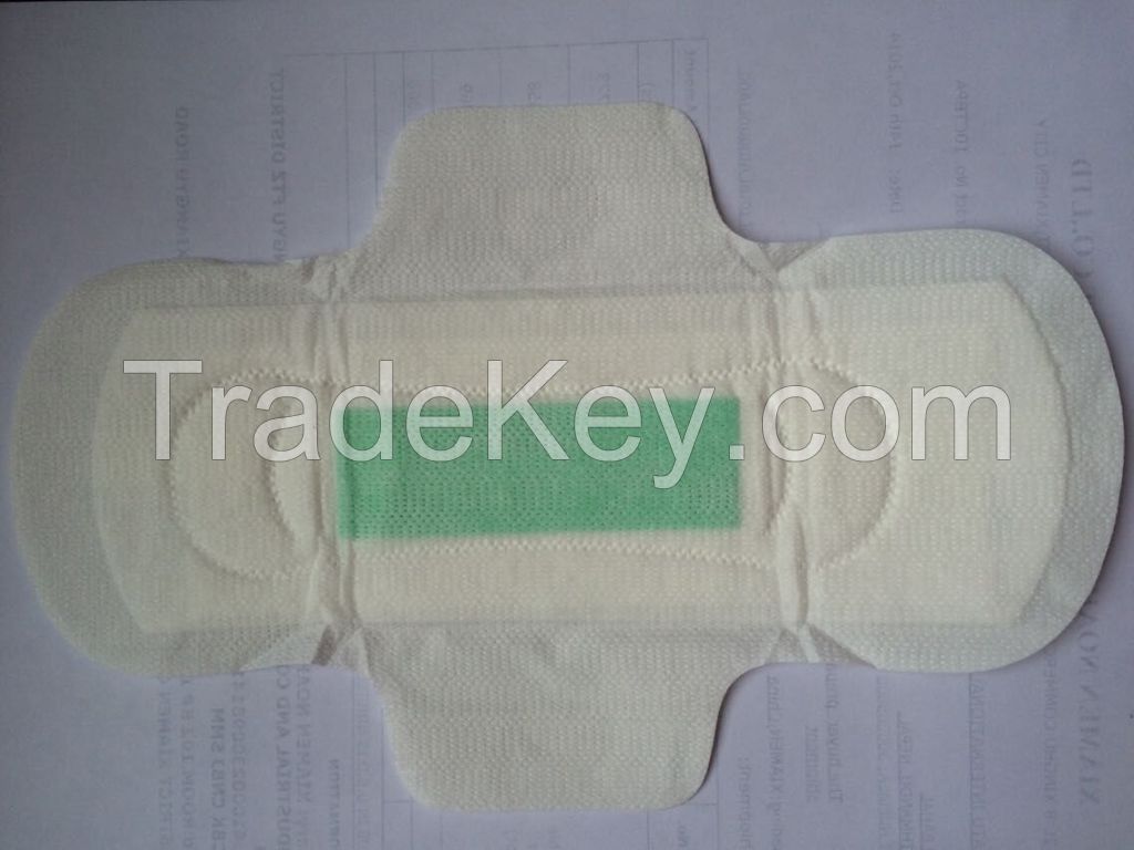 Far Infra Red negative ion Ultra thin sanitary napkin