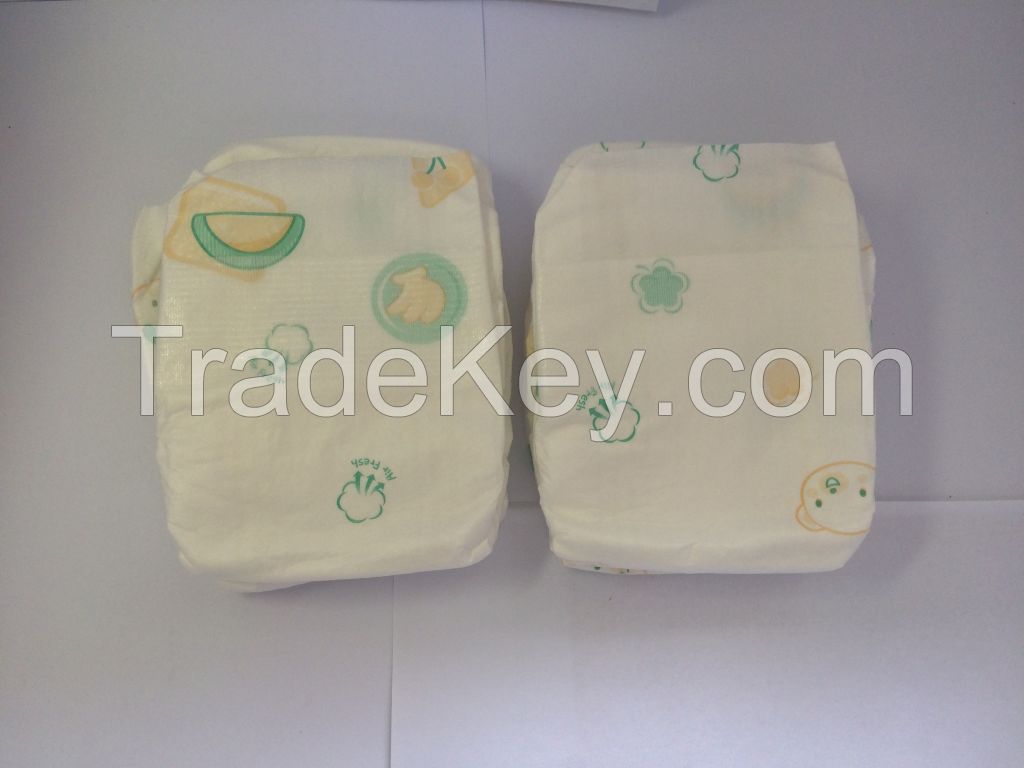 cloth like magic tape ultra thin b grade baby diaper