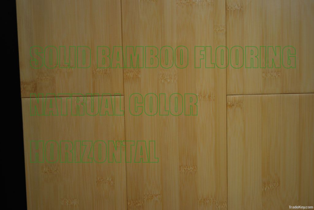 solid bamboo flooring