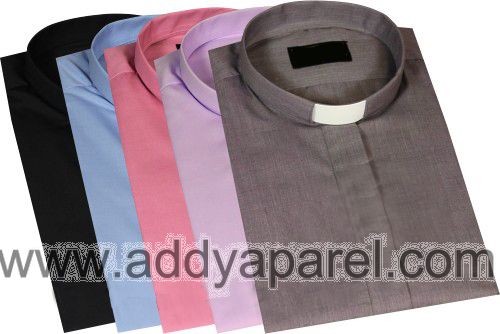 Men's Clergy Shirt, Priest Shirt, Clerical Shirt