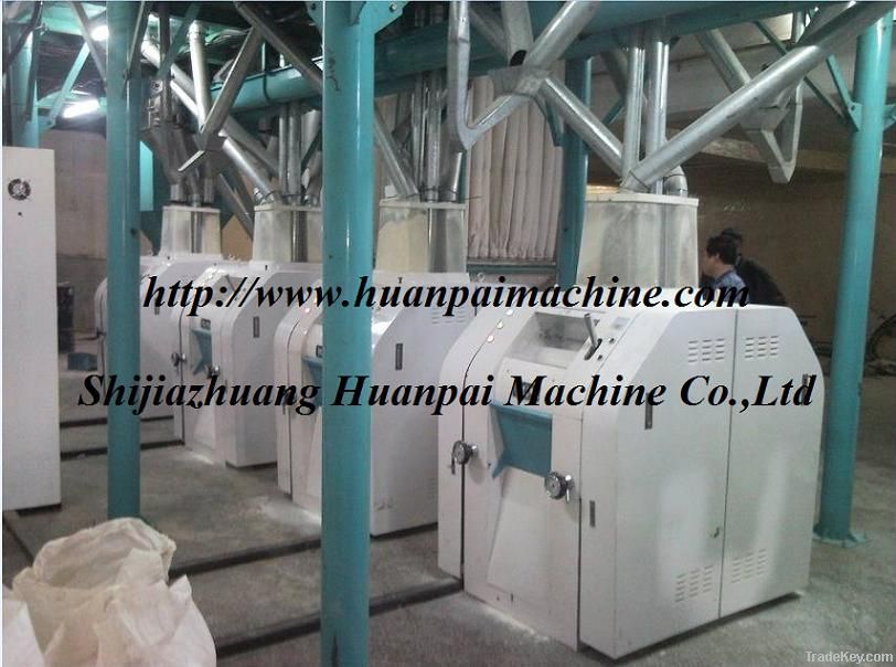 wheat flour milling machinery