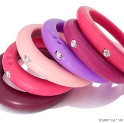 Silicone fingure rings