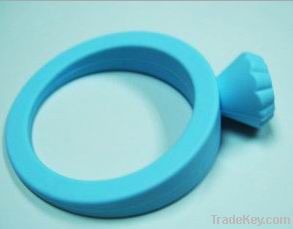 Silicone fingure rings