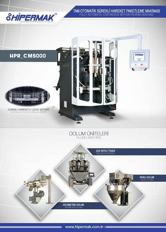 High speed vertical packaging machine