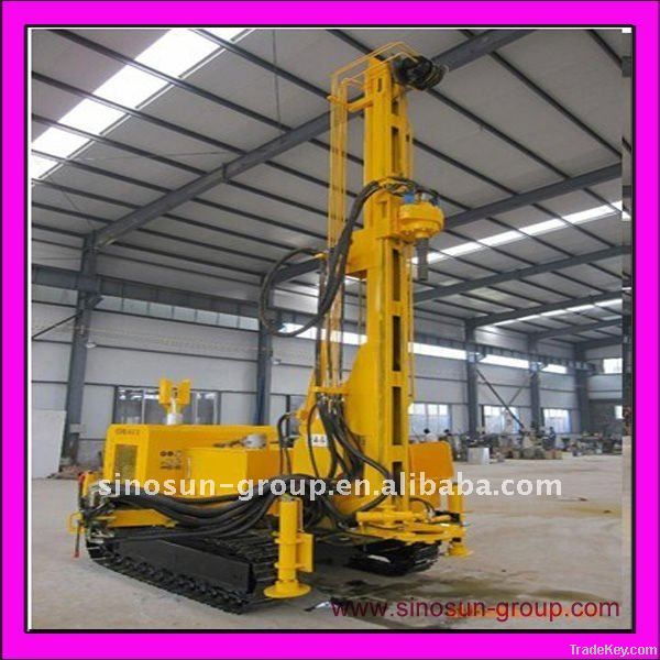 crawler water well drilling rig HD400