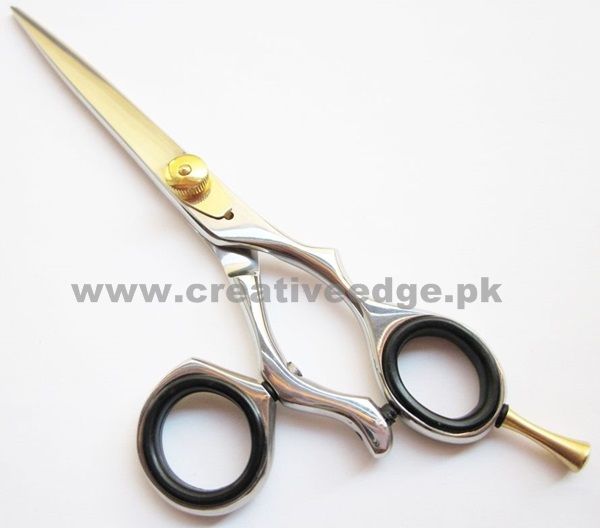 Hairdressing Hair Cutting Scissors Swivel Ring Barber Shears 6''