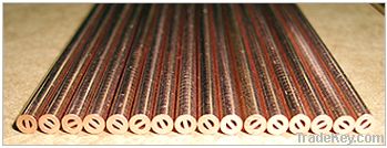 Doubel hole copper edm tube