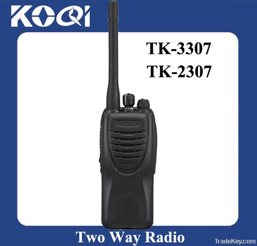 Handheld Walkie Talkie tk-3307, 5W two way radio