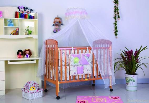 baby wooden bed