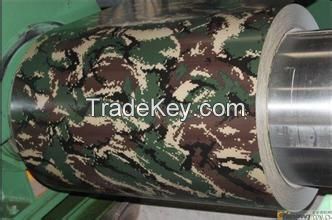 Camouflage PPGI Base Material GI, GL/AZ, EG,