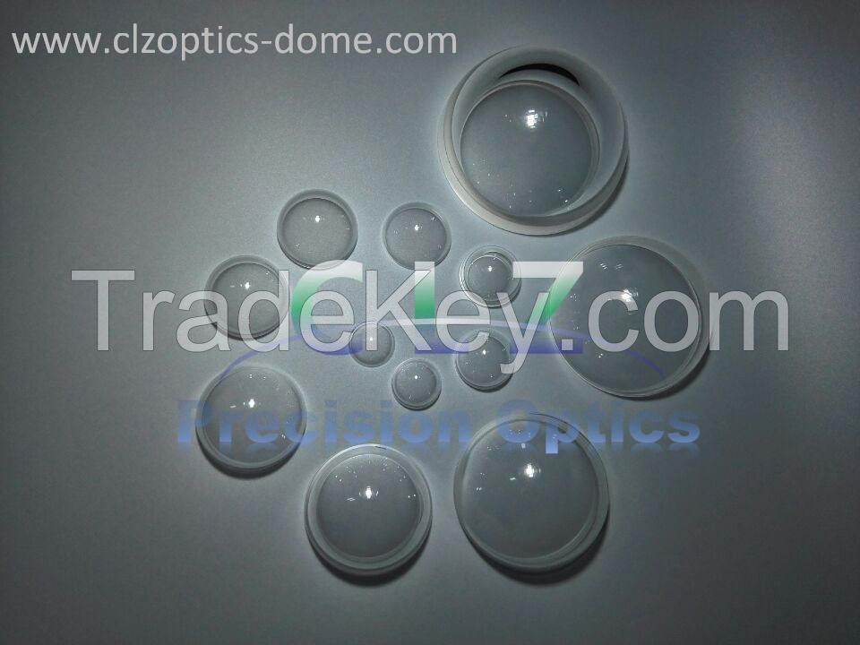 Optical Domes, Dome lens, custom dome, Fused Silica dome lens