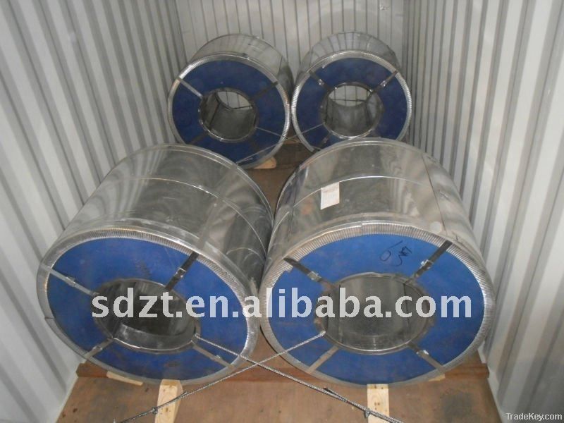 Hot dipped galvanized steel coil