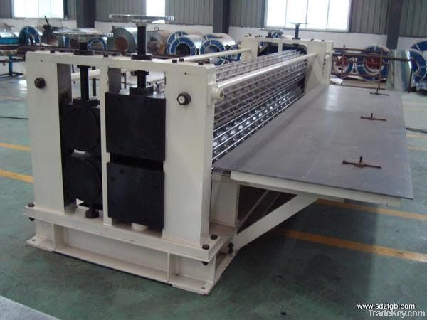 Corrugated forming machine