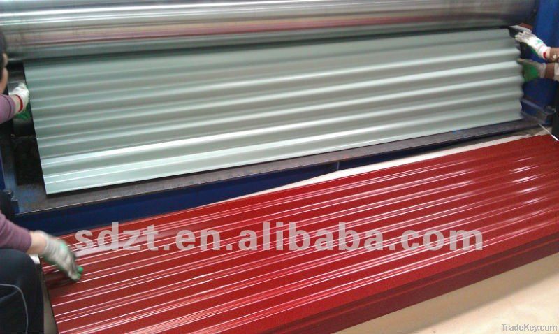 Colored Corrugated Sheet