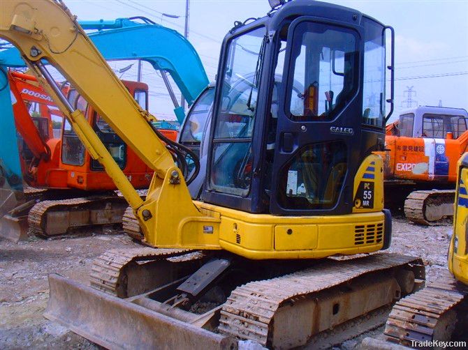 used komatsu excavator PC55MR-2