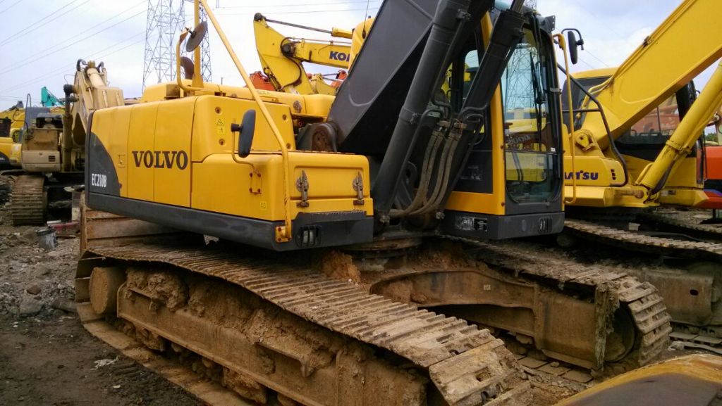 Used Volvo EC210BLC Excavator made in Korea Used Volvo Excavator EC210BLC