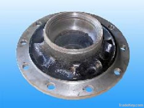 semitrailer and truck wheel hub