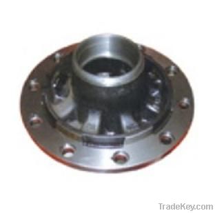 semitrailer and truck wheel hub