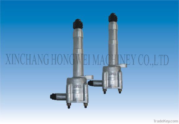 aluminum casting oil pump; gravity casting