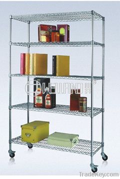 NSF Chrome Metal Wire Shelving