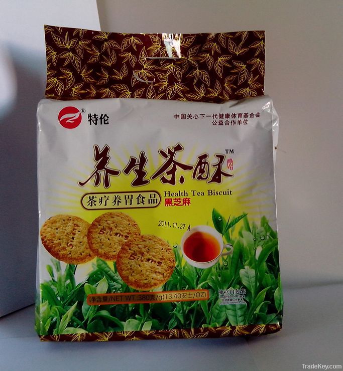 Alkalescent tea biscuits/digest tea food