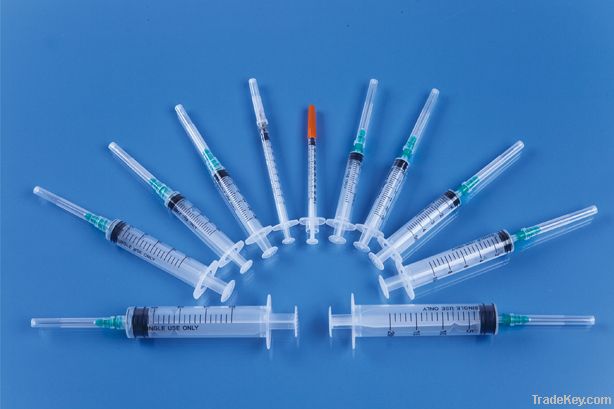 sterile hypodermic syringes for single use