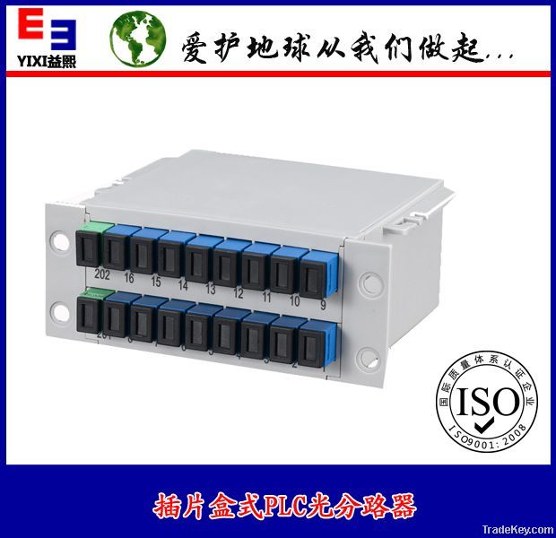 1*16 Insert cassette PLC splitter