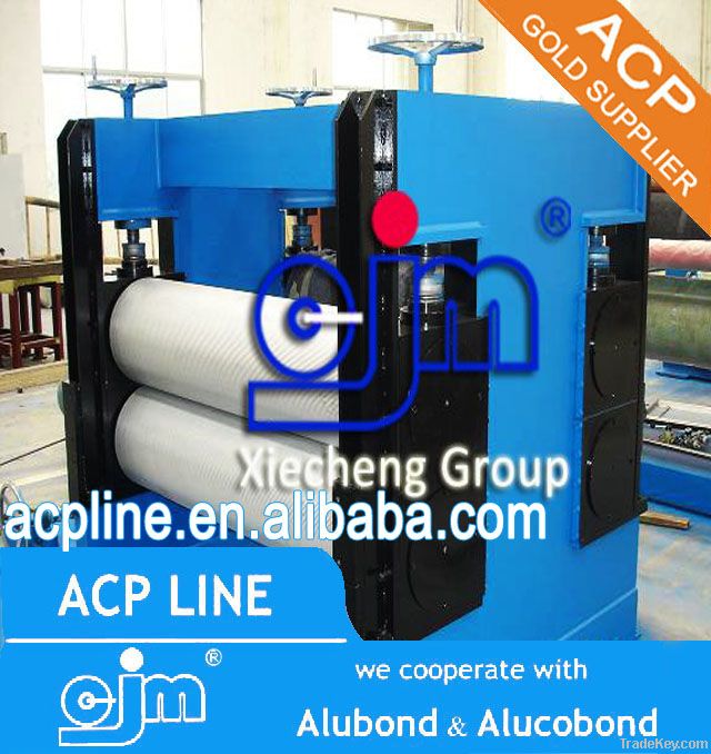 (High Quality)Aluminum/Steel Coil Embossing Machine(Alubond&Alucobond)