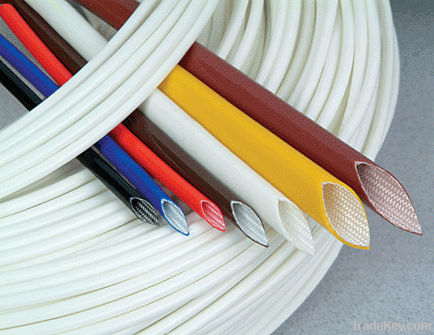 Fiberglass(fiber inside and rubber outside)sleeving