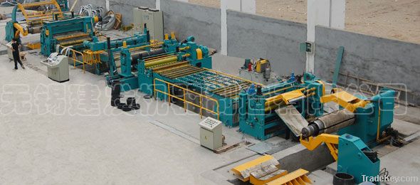 Coil slitting and cut to length machine