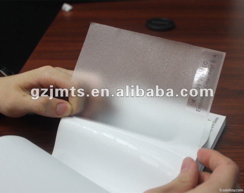 PVC Self adhesive vinyl for car/bus/ metro wrapping