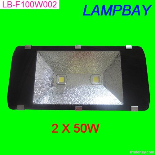 100W floodlights Square engineering light Epistar Chip freeshipping