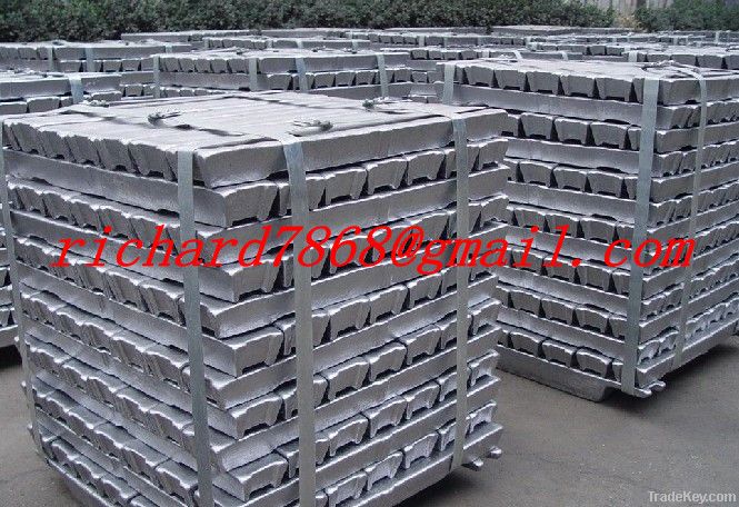 zinc ingots