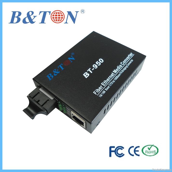 10/1000Mbps Fiber media converter