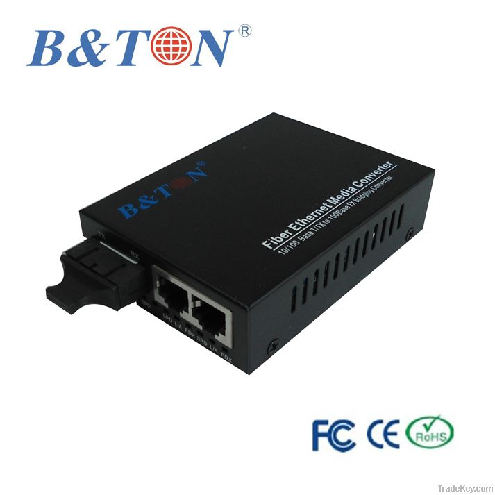 10/1000Mbps Fiber media converter