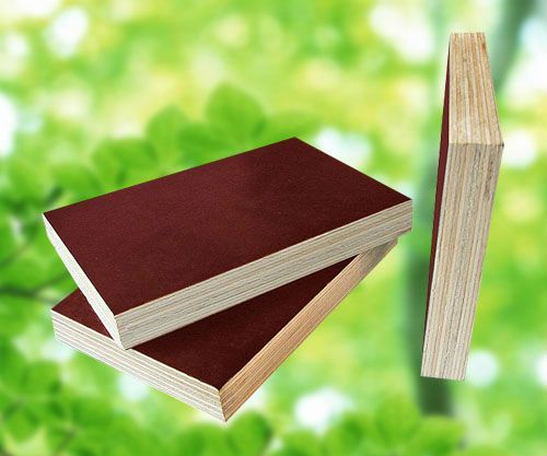 Melamine boards of plywood 