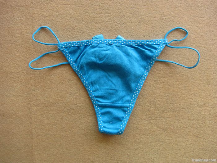 G-String Panty With Bow (3489)