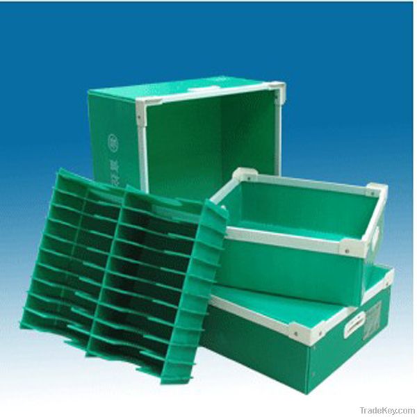 Corrugated plastic box